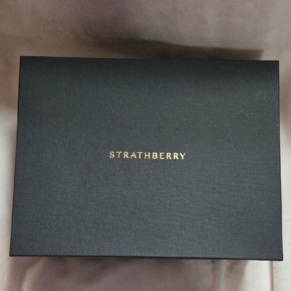 Strathberry Teal Leather Shoulder Bag - Picture 12 of 13